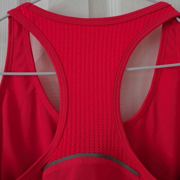 DANSKIN Racerback Athletic Top, size Medium, Tangerine - Picture 3 of 6